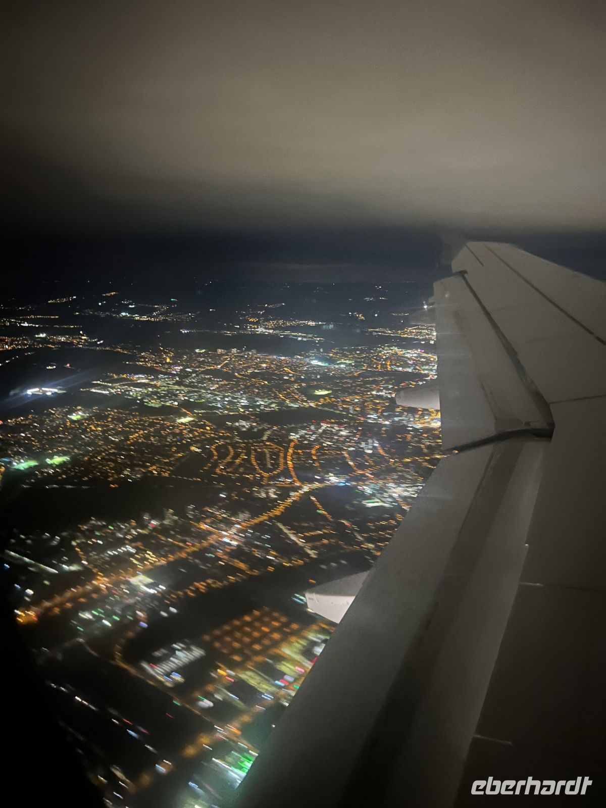 Anflug auf Frankfurt