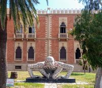 Kunstinstallation an der Promenade 