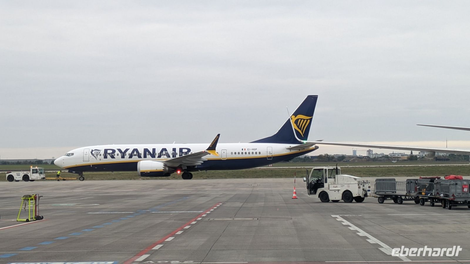Mit Ryan Air ging es nach Rom