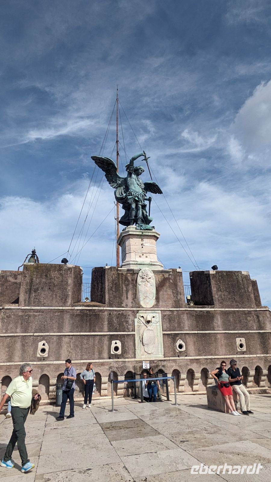 Auf dem Dach der Engelsburg 1