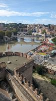 Blick von Engelsburg zum Tiber