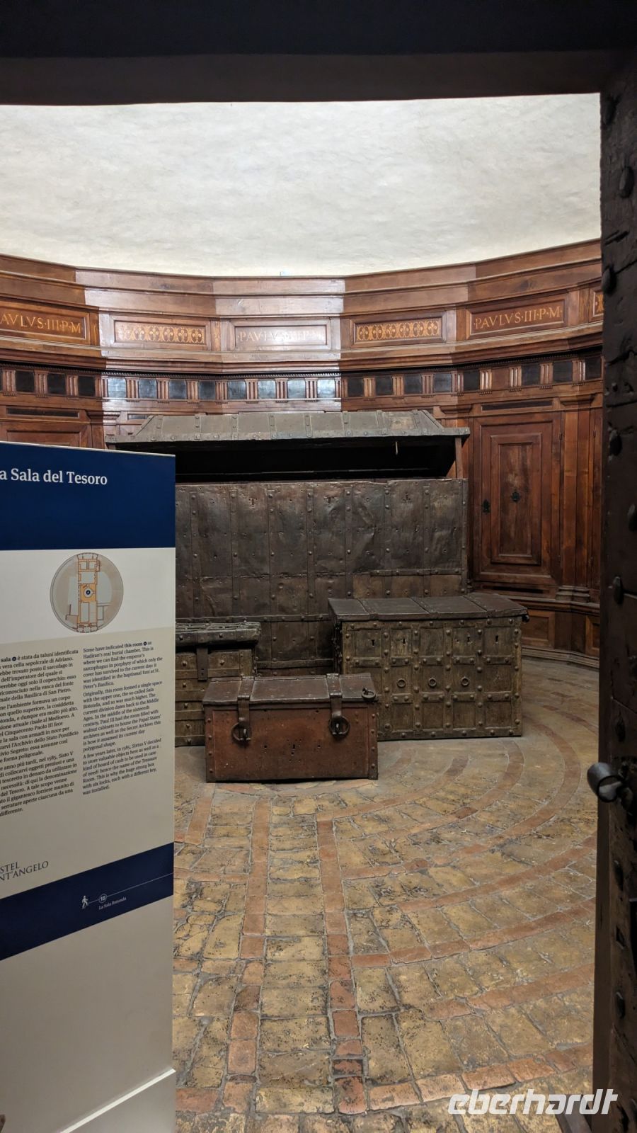 Schatztruhe in der Engelsburg