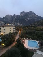 Wanderreise am Gardasee 13.10.24 Guten Morgen - Blick vom Balkon 7:00Uhr