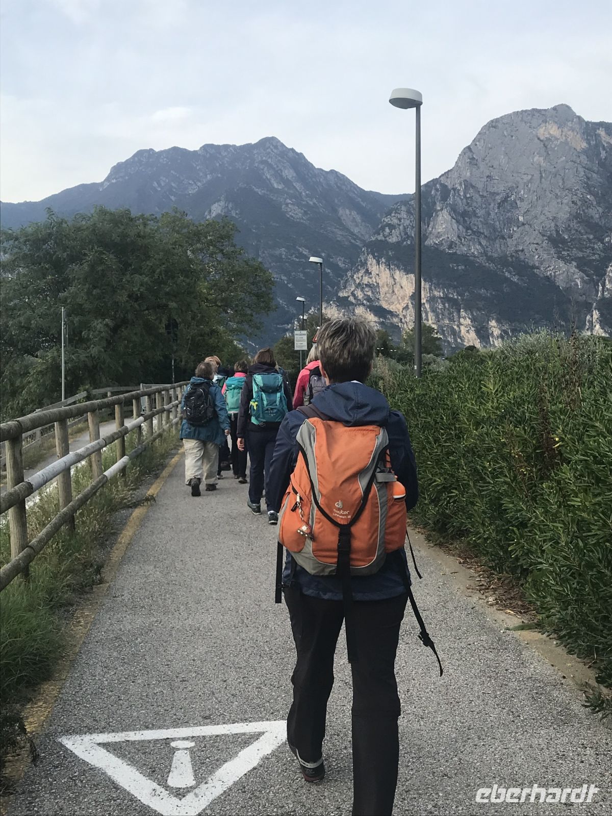 Wanderreise am Gardasee 13.10.24 zur Schiffsanlegestelle Torbole