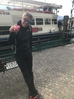 Wanderreise am Gardasee 13.10.24 unser örtl. RL BOGI mit Maskottchen