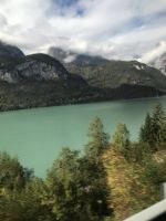 Wanderreise am Gardasee 14.10.2024 Start - Rundgang Malven See - Blick aus dem Bus