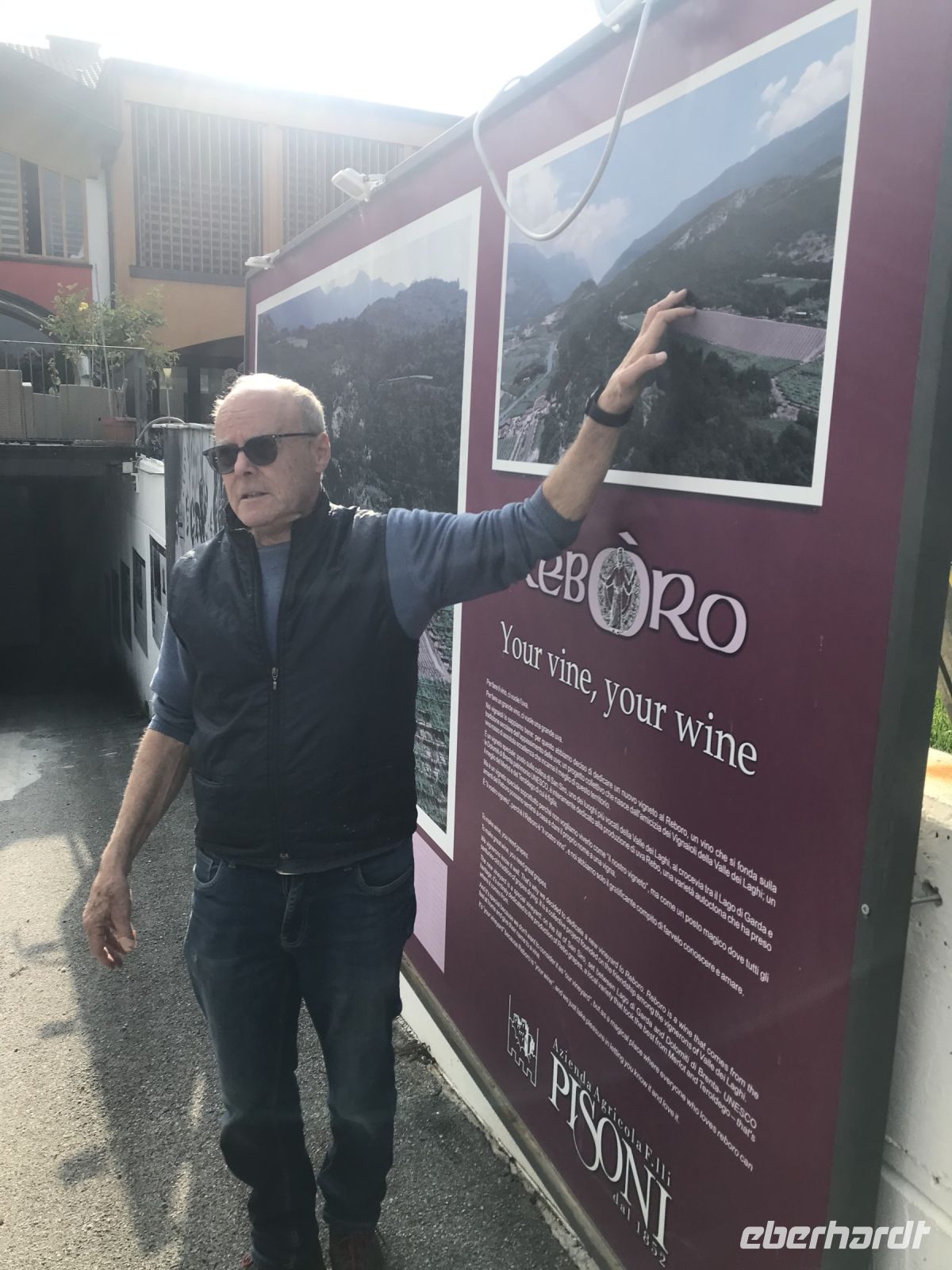 Wanderreise am Gardasee 14.10.2024  - Weingut PISONI - mit Marc im Gespräch