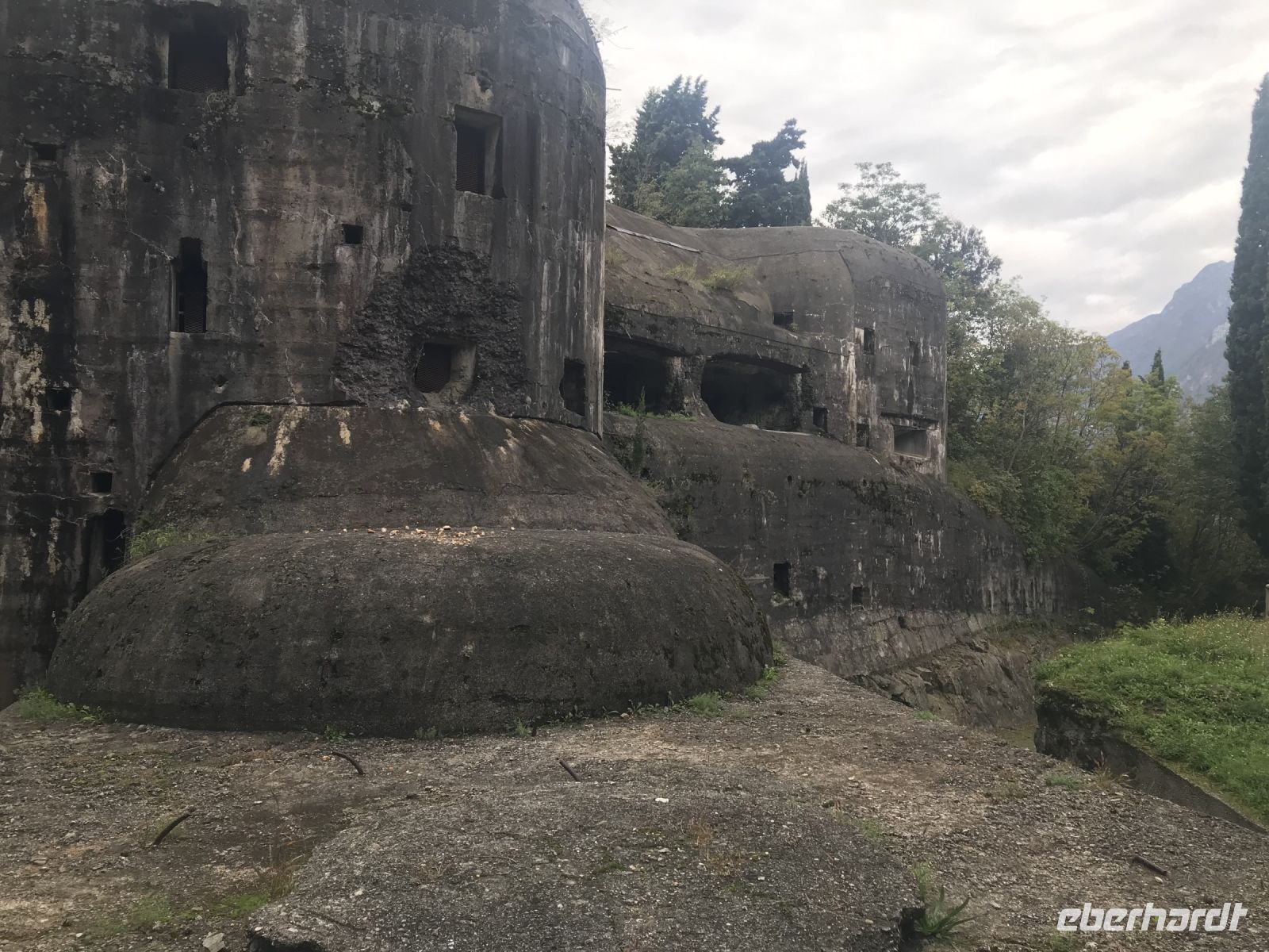 Wanderreise am Gardasee 16.10.2024  - Wanderung auf dem Monte Brione - Festungsanlage