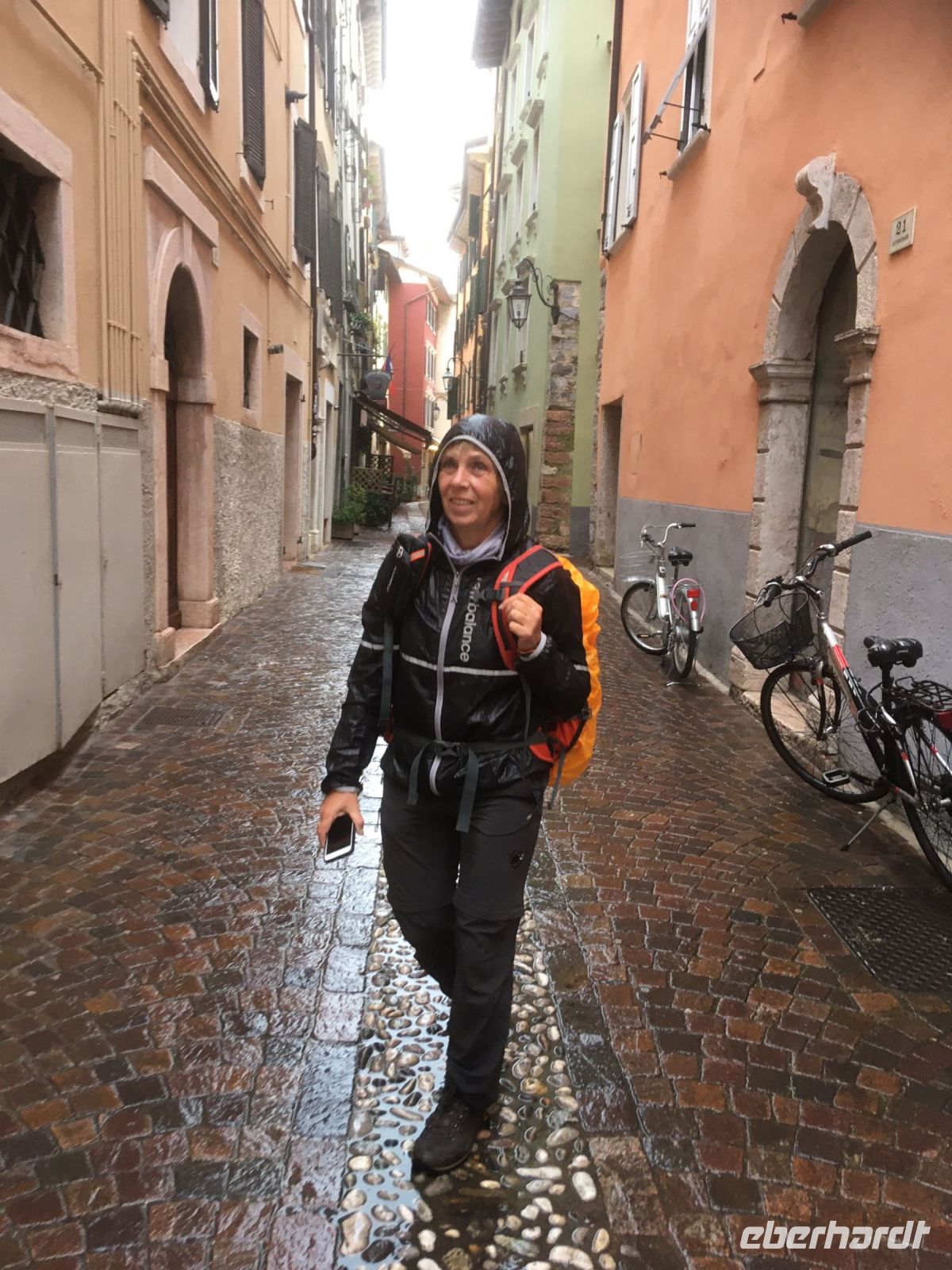 Wanderreise am Gardasee 16.10.2024  - Stadtführung - war schon recht nass!!!