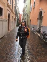 Wanderreise am Gardasee 16.10.2024  - Stadtführung - war schon recht nass!!!