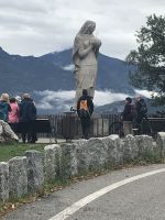 Wanderreise Italien 17.10.2024 Wanderung auf der alten Tonale Straße bis Pregasina 