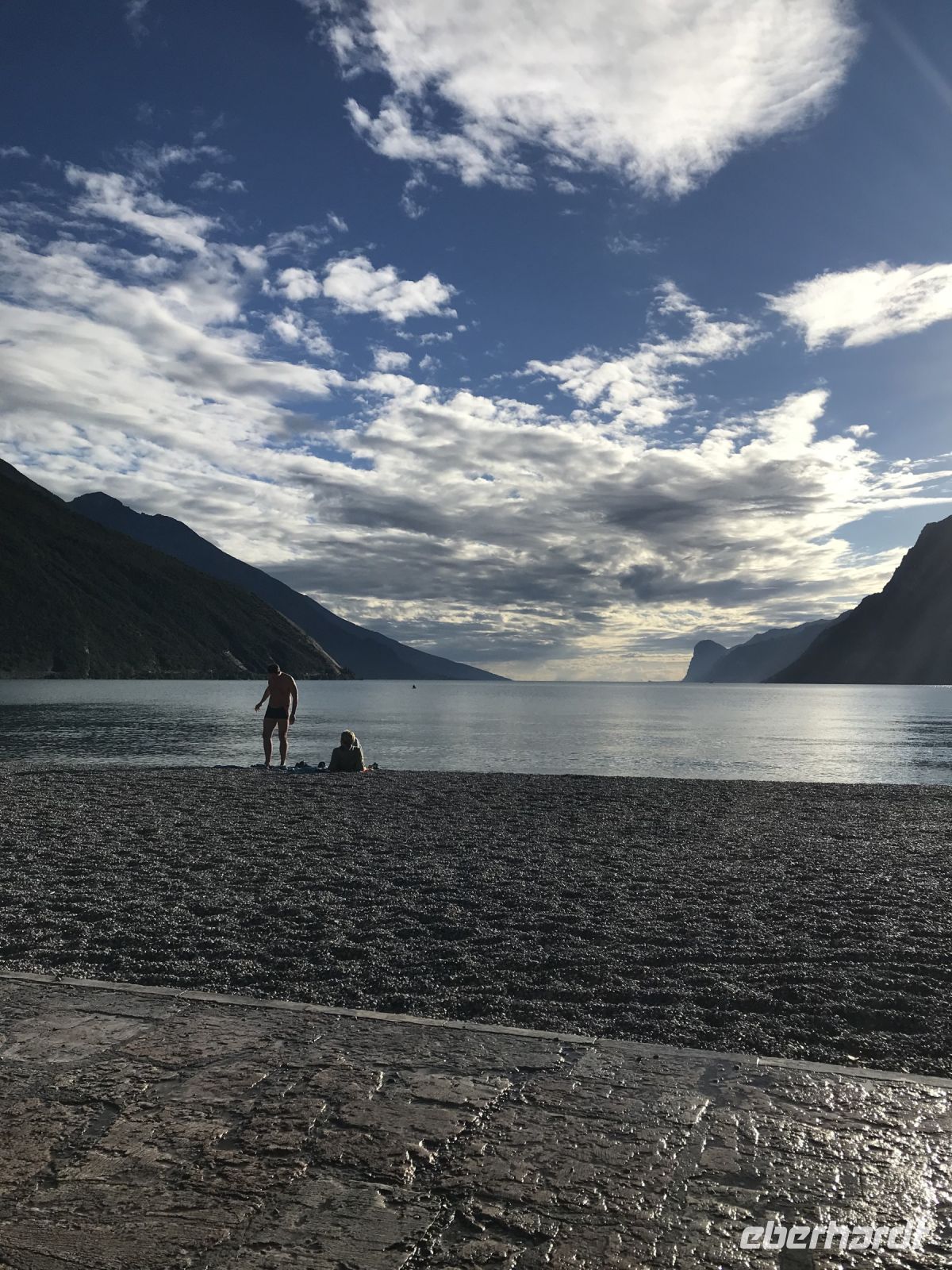 Wanderreise Italien 18.10.2024  letzte Blick zum Gardasse