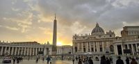 Abend auf dem Petersplatz 