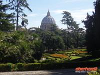 In den Vatikanischen Gärten