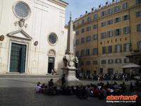 Obelisk am Piazza de Minerwa