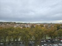 Blick vom Belvedere auf Rom