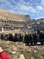 das Kolosseum von innen 