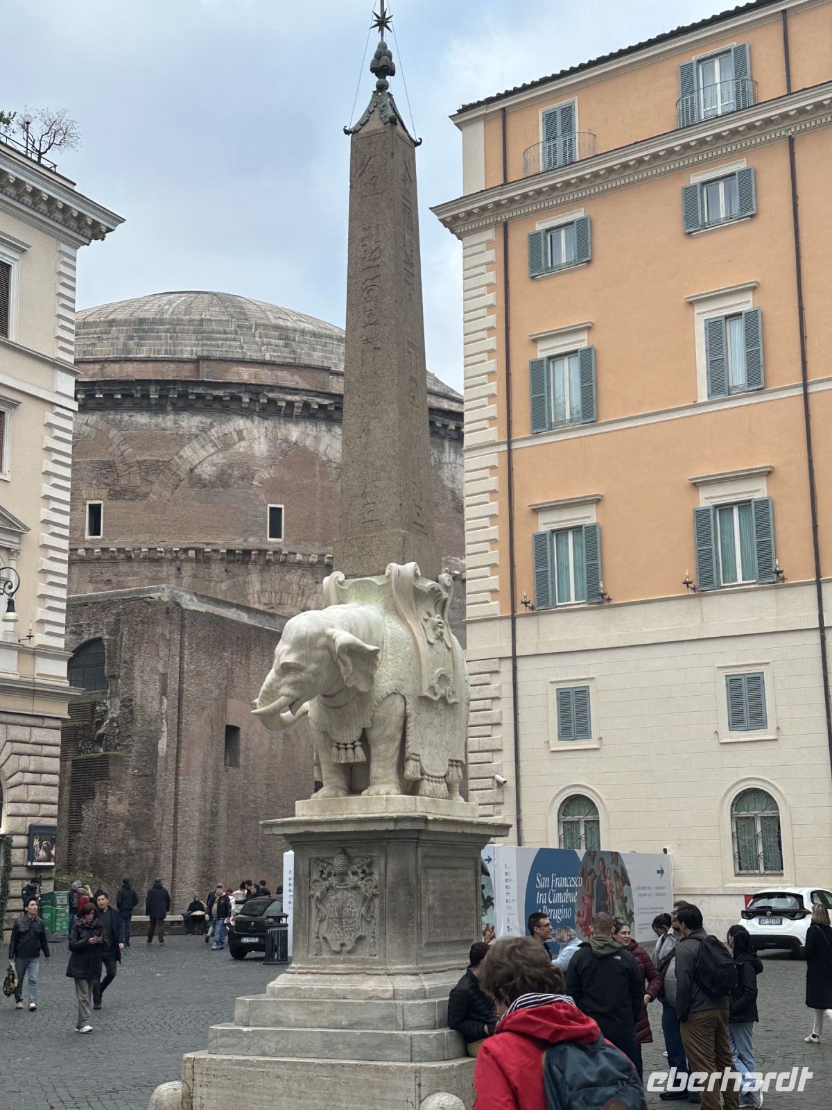 Piazza della Minerva - Elefantenstatue 
