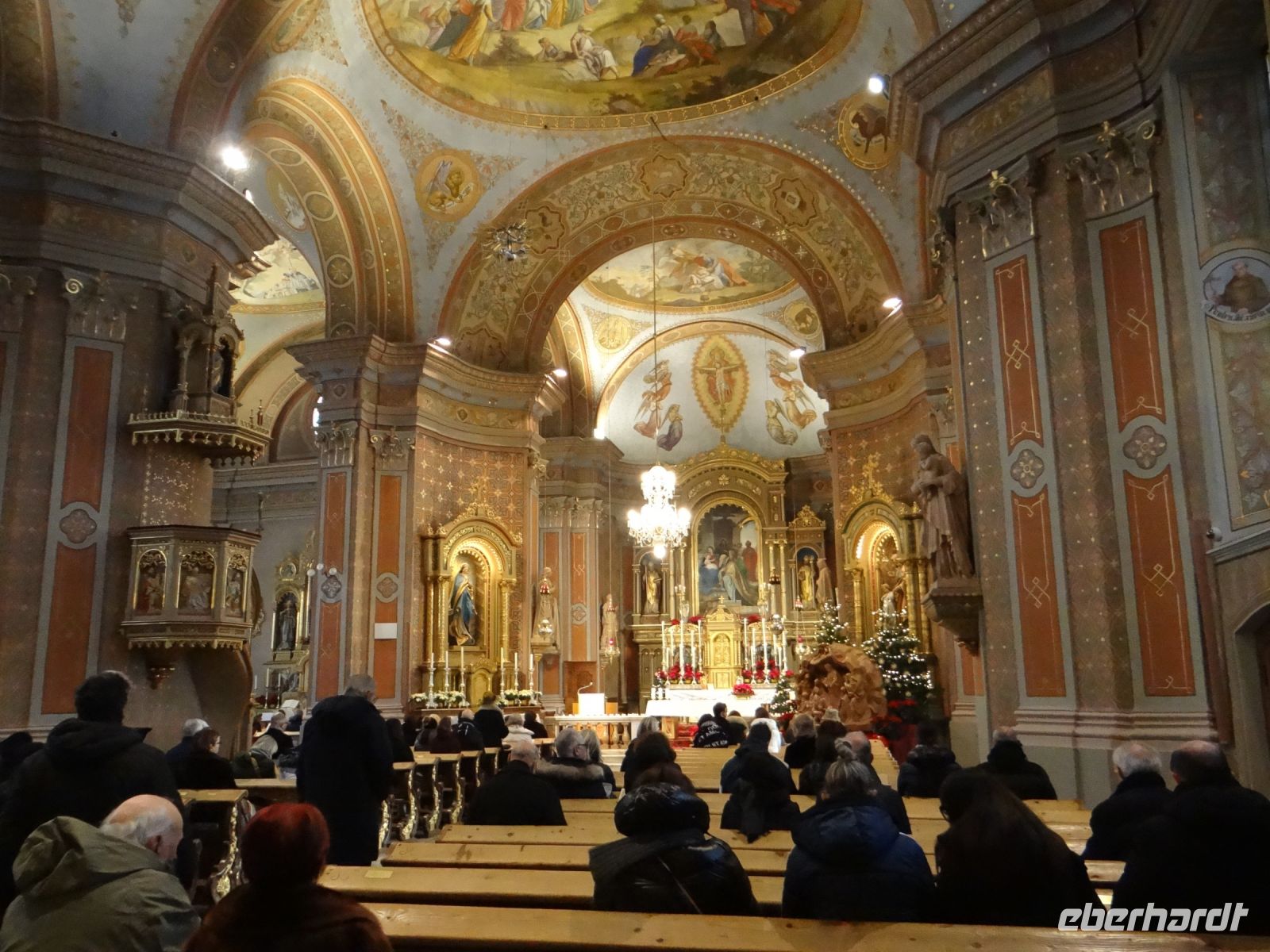 St. Ulrich, die Kirche ist aus einem Guss und wirkt sehr elegant