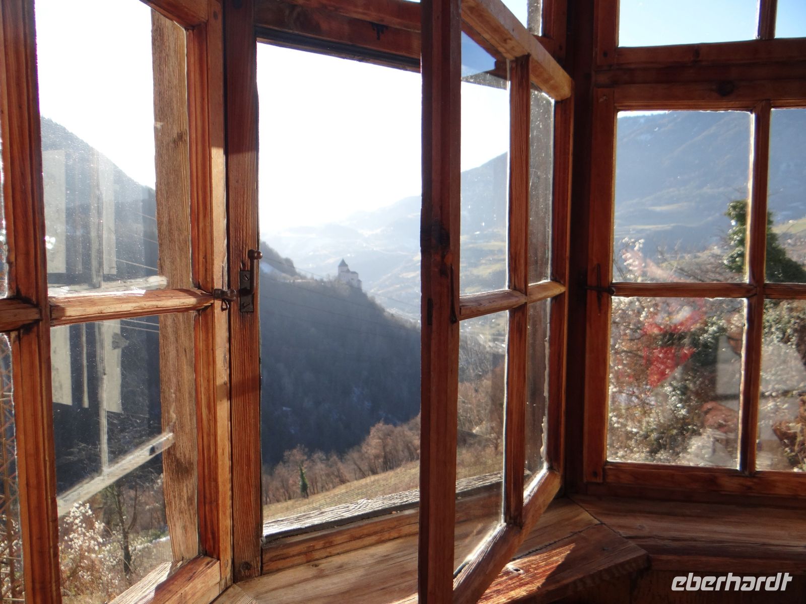 Unterfinserhof, Blick aus der Wohnstube