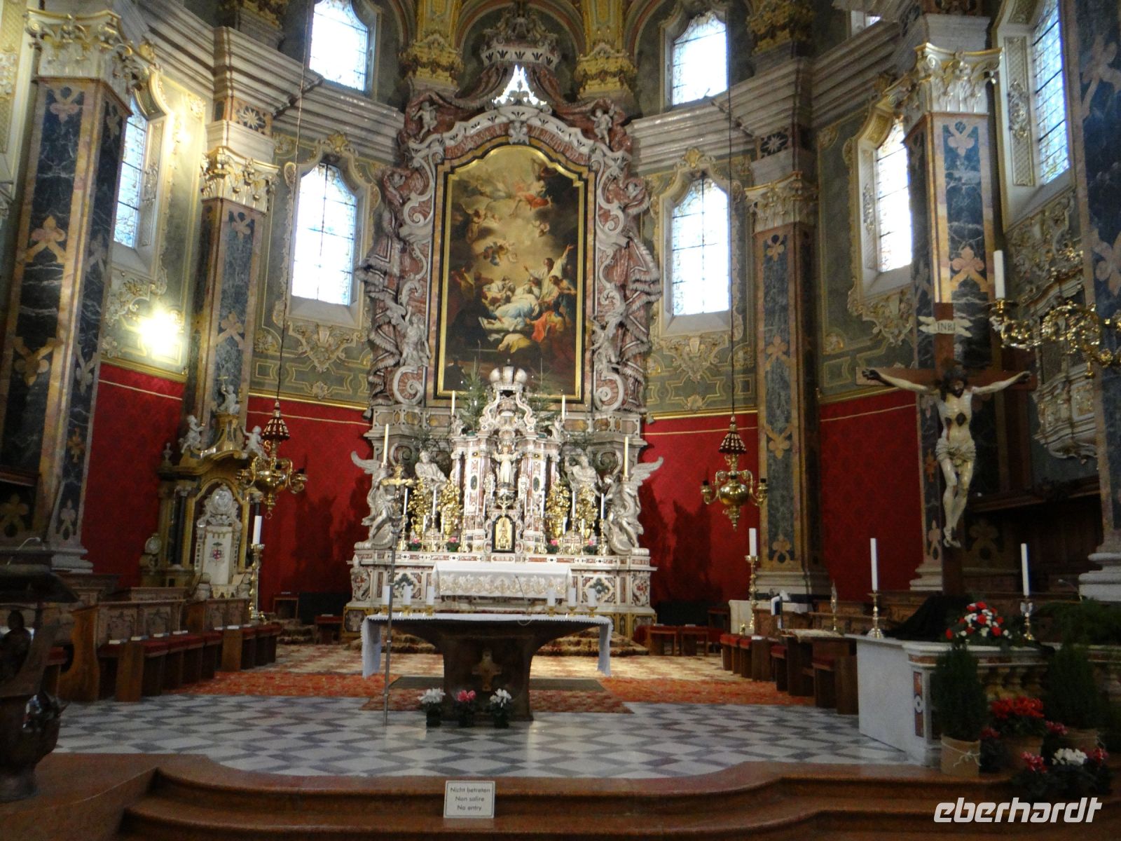 Brixen, der Hochaltar des Domes