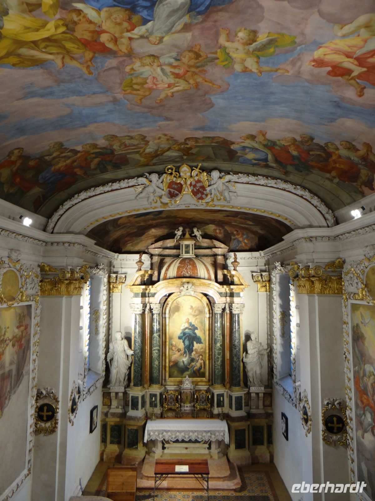 Brixen, Hofburg, die private Kapelle des Bischofs