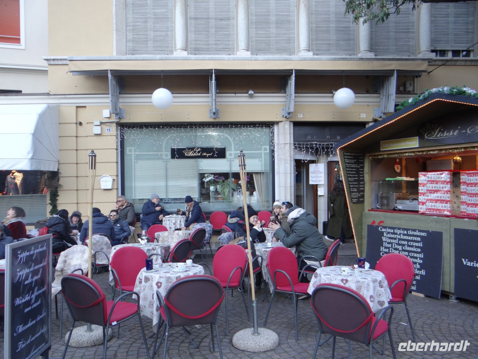 Meran, auch Sissi war hier und natürlich gibt es auch ein Café des Namens.