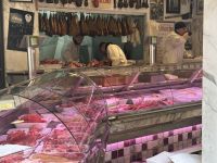 Fleischerei in der Innenstadt