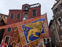 Die Flagge von Venedig