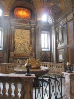 Santa Maria Maggiore: ehemaliger Winterchor, heute Taufkapelle