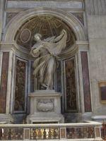 Petersbasilika: heilige Veronika mit dem Schweißtuch