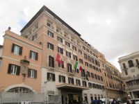 Luxushotel Hassler Villa Medici oberhalb der Spanischen Treppe