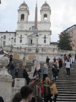 Spanische Treppe mit Dreifaltigkeitskirche