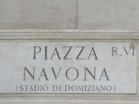einst Stadion von Kaiser Domitian, heute Piazza Navona