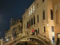 Erster Abend in Venedig