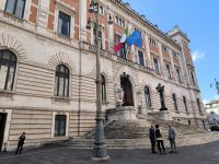 Rom. Palazzo Montecitorio, Italienisches Parlament