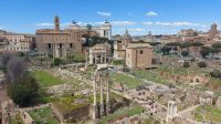 Forum Romanum Rom, Rathaus Kapitol, Denkmal Viktor Emanuel Foto: Anette Rietz