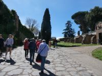 Weg zum Palatin, Rom, Kolosseum, Archäologischer Park