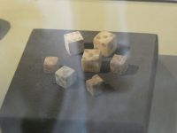 Die Würfel sind gefallen, Rom, Casa di Tiberio, Ausgrabungsfund