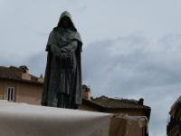 Statue Giordano Bruno, Campo dei Fiori, Rom