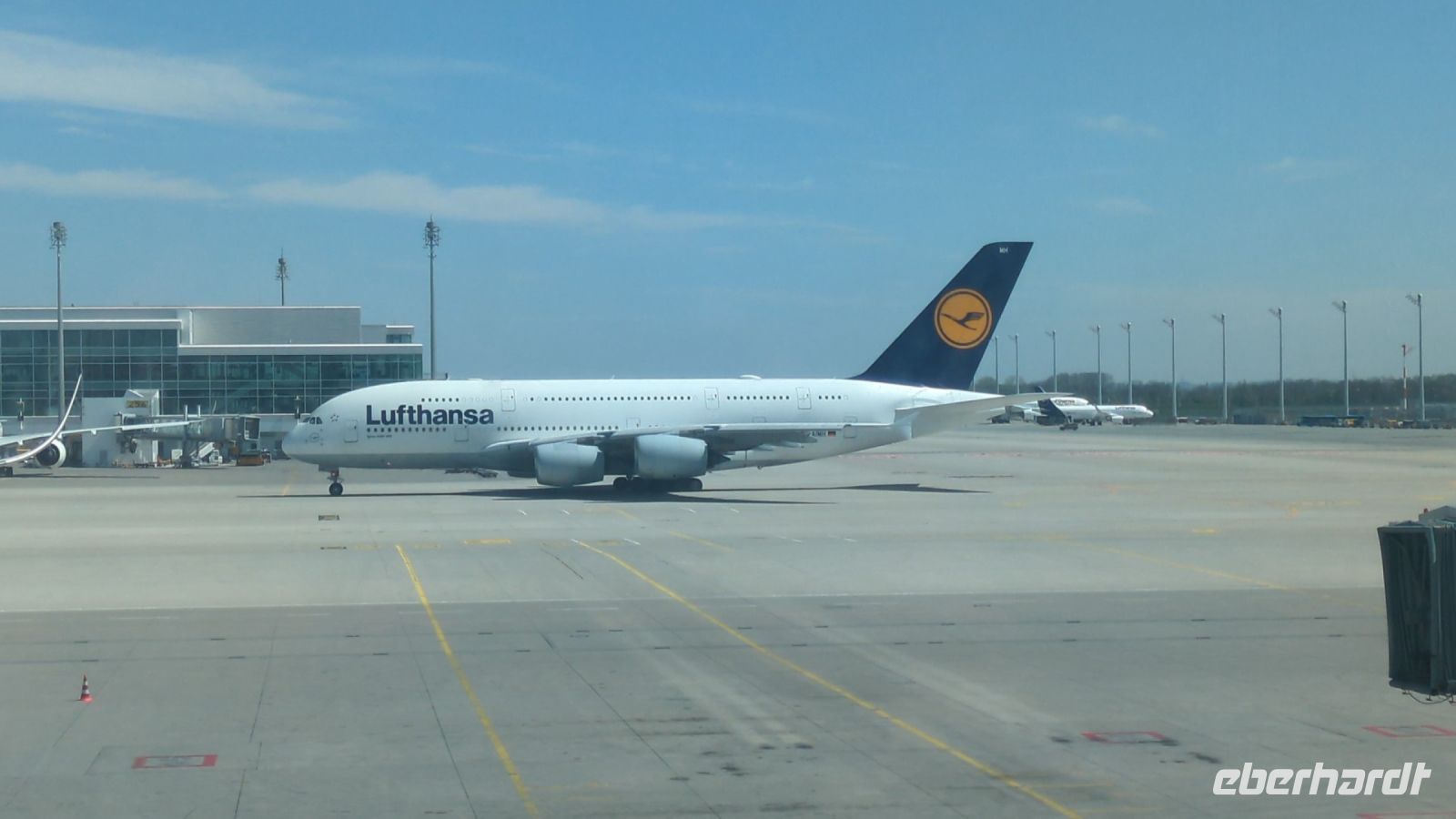 in München grüßt ein A 380