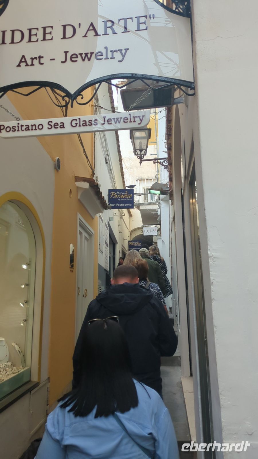 im Gänsemarsch zum Dom von Amalfi