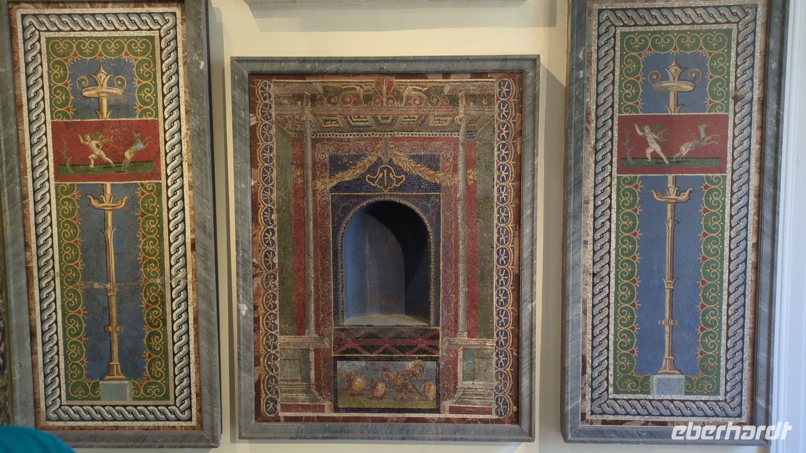 archäologisches Museum, weltweit größte Sammlung antiker Wandmalereien