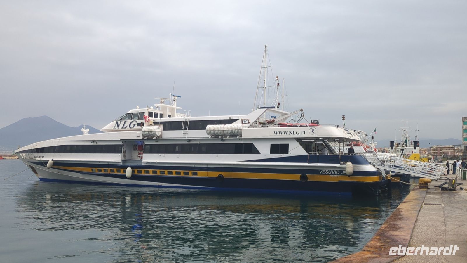 unser Schiff nach Capri