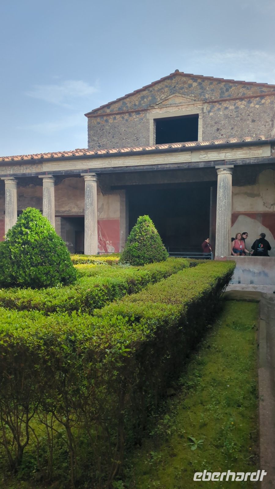 Innenhofbepflanzung wie in der Antike