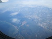 Venedig aus der Vogelperspektive (Fischform in der Mitte)