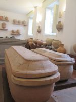 Museum Lipari: Sarkophage
