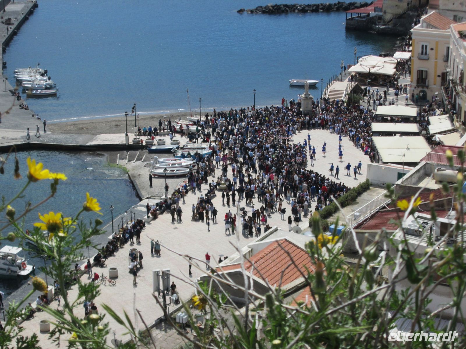 Lipari: Beginn der Ostersonntagsprozession