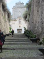 Weg zur Kathedrale von Lipari