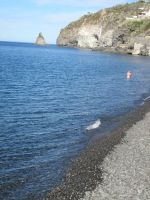 Strand bei Canneto di Lipari